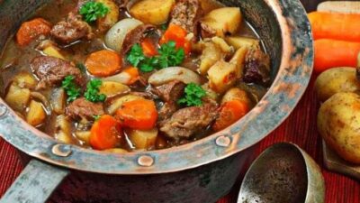 Баранина по-ирландски в духовке