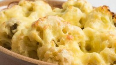 Рыбная запеканка с цветной капустой и сыром
