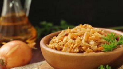 Классическая тушеная капуста с уксусом