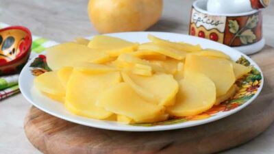 Пареная репа кружками в духовке