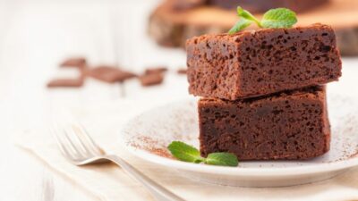 Шоколадный бисквит на молоке с кипятком