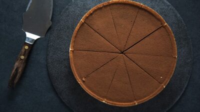 Кофейные коржи в духовке