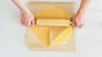 Лимонное песочно-дрожжевое тесто