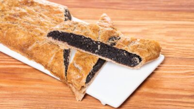 Ванильный штрудель с маком
