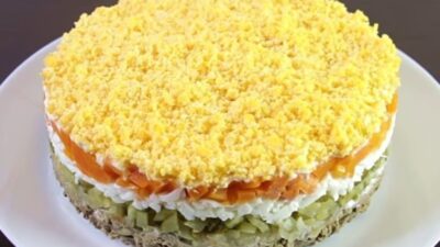 Салат «Осень» с куриной печенью