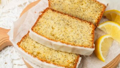 Маковый кекс с коньяком