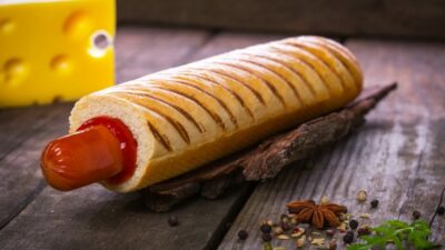 Французский хот-дог с венскими сосисками