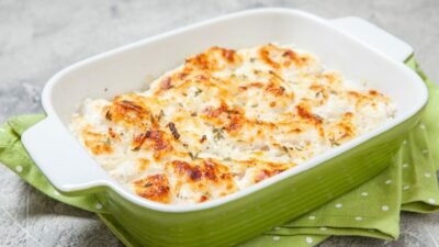 Запеканка из морской рыбы в мультиварке