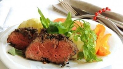 Говядина «Шатобриан» с тимьяном