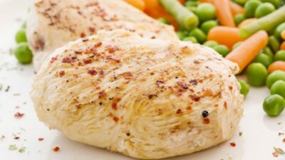 Котлеты из филе индейки с рисом