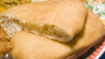 Нежные кефирные лепешки на сковороде