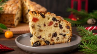 Шотландский кекс Данди с изюмом