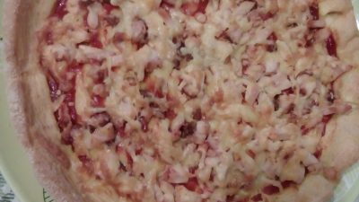 Быстрая пицца из простых ингредиентов