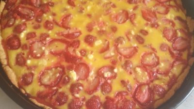 Нежный заливной пирог с ягодами, рецепт с фото — Вкусо.ру