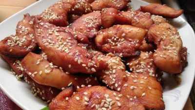 Сочная куриная грудка в азиатском стиле