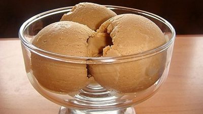 Низкокалорийное мороженое из кефира