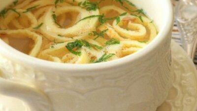 Лапша омлетная на скорую руку