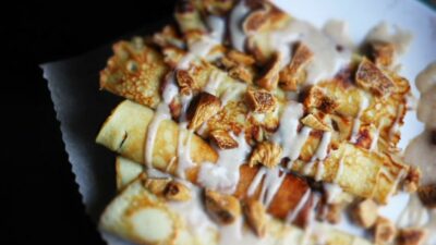 Флорентийские блинчики под соусом