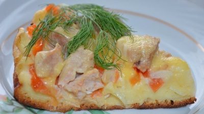 Пицца «Быстрее просто не бывает» с мясом