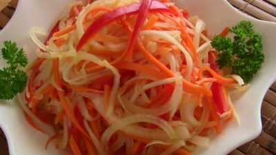 Острая закуска из редьки дайкон