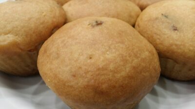 Воздушные кексы с сухофруктами на кефире