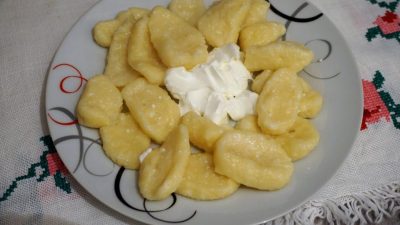 Самые ленивые творожные вареники