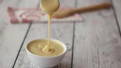 Домашняя сгущенка из цельного молока и сахара