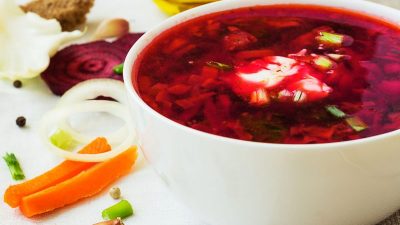 Заправка для борща из свекольной ботвы и щавеля
