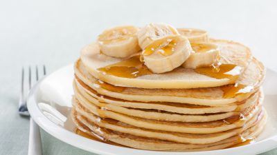 Вкуснейшие банановые блинчики к завтраку