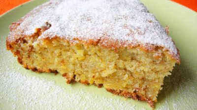 Вкусный пирог с айвой в духовке