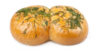 Чесночные пампушки к борщу по-украински