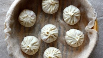 Тесто для мантов с молоком в хлебопечке
