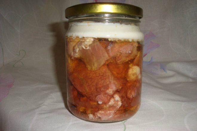 Тушенка из свинины в домашних условиях — 9 лучших рецептов вкусной мясной заготовки