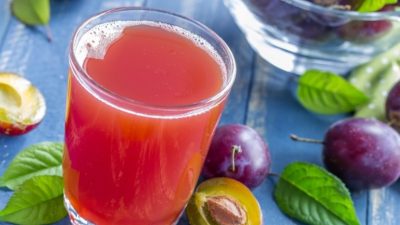 Сливовый компот с апельсином