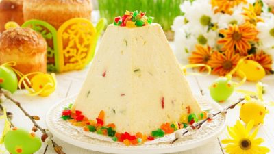 Творожная пасха без заваривания