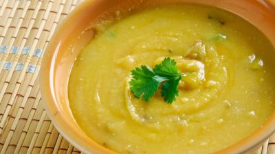 Простое гороховое пюре в мультиварке