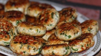 Домашние куриные котлеты с лимоном