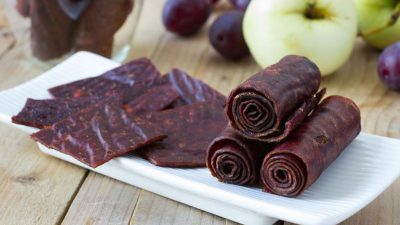 Сливовая пастила из желтой сливы