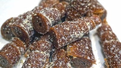 Грушевая пастила с сахаром