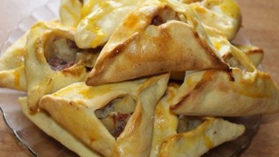 Эчпочмак с курицей в любом тесте