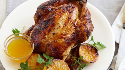 Медово-горчичный соус с мускатным орехом для курицы