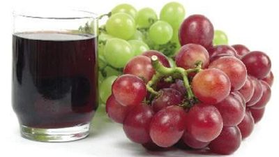 Компот из зеленого и красного винограда