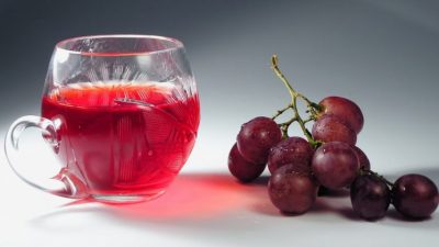 Виноградный компот на скорую руку