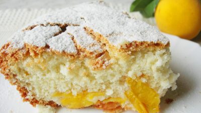 Цитрусовая Шарлотка с апельсинами