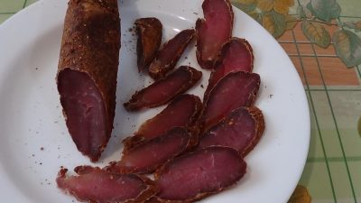 Вяленая говядина в морской соли