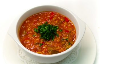 Харчо из баранины с яблочным уксусом