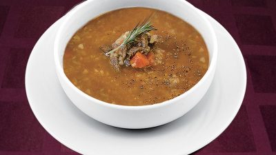 Грузинское харчо из говядины с горьким перцем