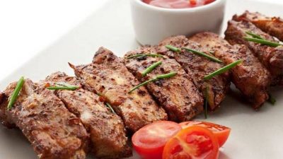 Свиные ребрышки с прованскими травами в рукаве
