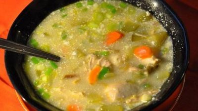 Рассольник из говядины с капустой