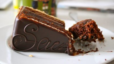 Шоколадный десерт с орехами без муки